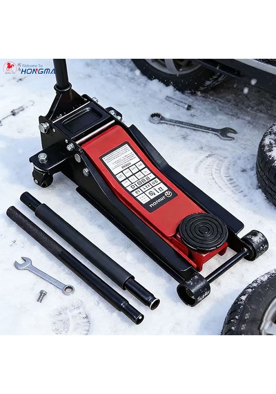 3 Ton Profesyonel Arabalı Kriko 7,5 Cm F1 Tipi Alçak Şase