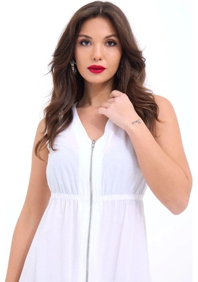 Valensdesign 6510 Elbise-beyaz