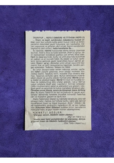 20 Eylül 2002 Takvim Yaprağı - Nostalji Koleksiyonluk Takvim Yaprağı