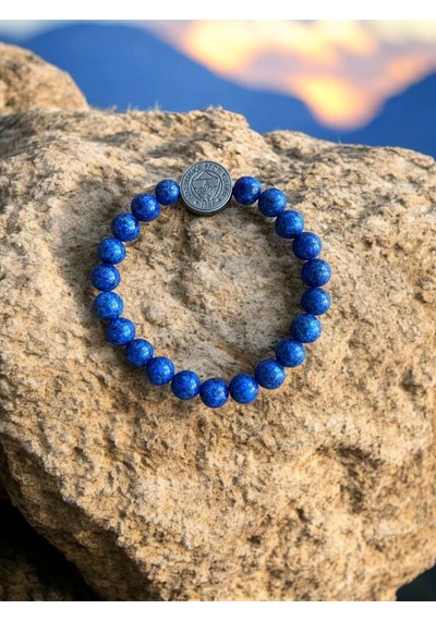 Fb Lapis 8mm Doğaltaş Bileklik Renkli