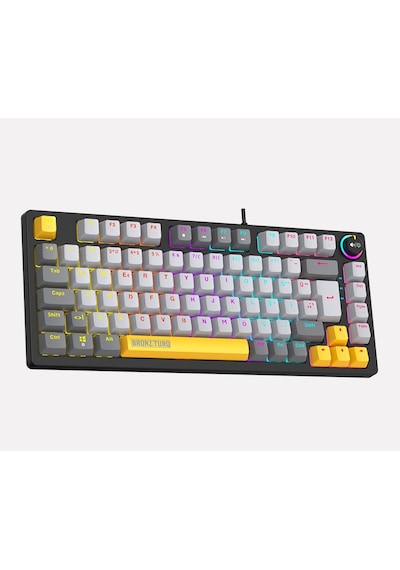 Bronzturq Mk1115 Rainbow Antı-ghosting Kablolu Mekanik Klavye