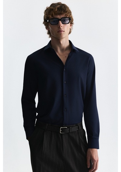 Antioch Comfort Slim Fit Gömlek Lacivert