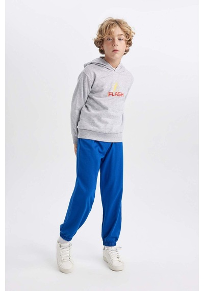 Defacto Erkek Çocuk The Flash Kapüşonlu Kalın Sweatshirt B3589A823WNGR210 Defacto Erkek Çocuk The Flash Kapüşonlu Kalın Sweatshirt B3589A823WNGR210