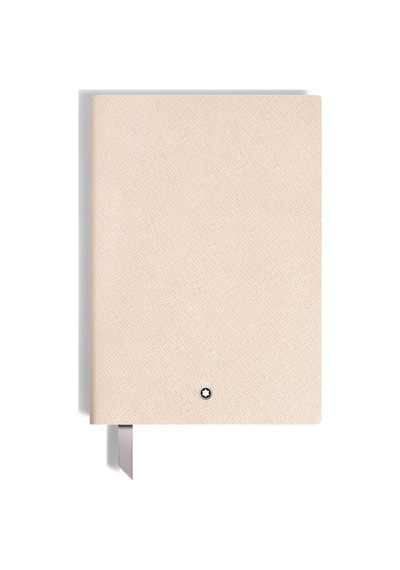 Montblanc Saffiano Deri Bej Orta Boy Defter 134783