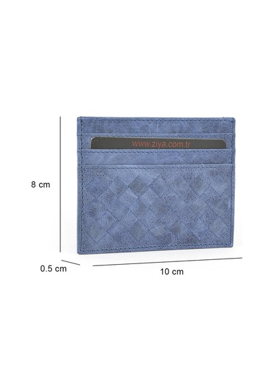 Ziya, Unisex Hakiki Deri Kartlık 1539852z05 Kot Mavi 1539852z05 822 Kot Mavi