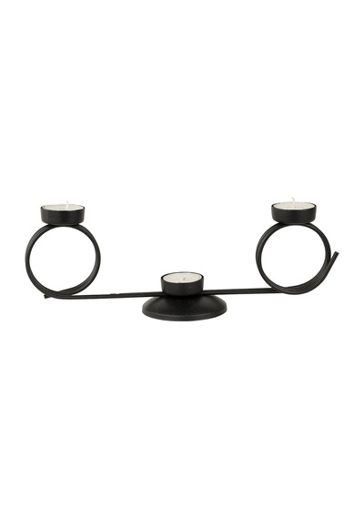 Lumina 3.lü Tealight Mumluk Siyah