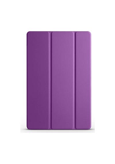 Galaxy Tab A9 Uyumlu Zore Smart Cover Standlı 1-1 Kılıf-mor Tablet Kılıfı