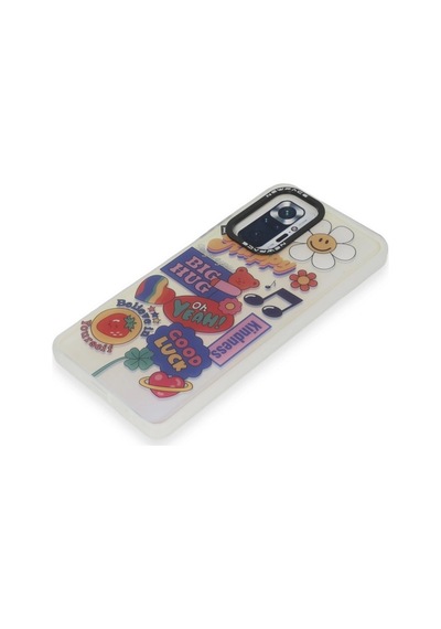 Xiaomi Redmi Note 10 Pro Kılıf Estoril Desenli Kapak - Estoril - 15 Beyaz