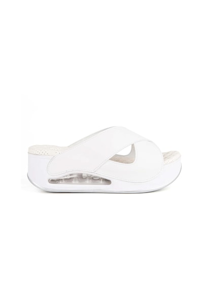 Muya Penelope Anatomik Airmax Memory Foam Kadın Terlik Beyaz BEYAZ Beyaz