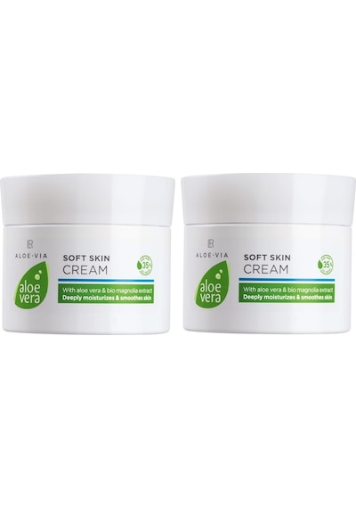 LR Aloe Vera Soft Skin Hassas Cilt Nemlendirici Krem 2 x 100 ML