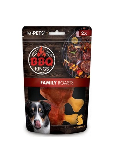 M-pets Bbq Kings Family Roasts Tavuklu Köpek Ödül Maması 105 Gr 2 Adet