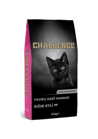 Challenge Sığır Etli Yavru Kedi Maması 15 Kg 251-10006.06