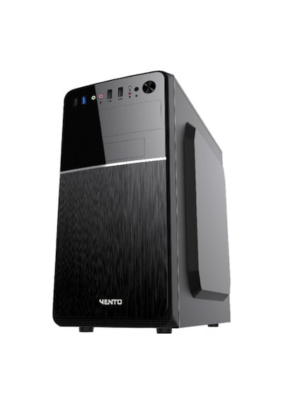 Vento Tml0117 Mid Tower, Peak 400w Siyah, Atx Kurumsal Kasa