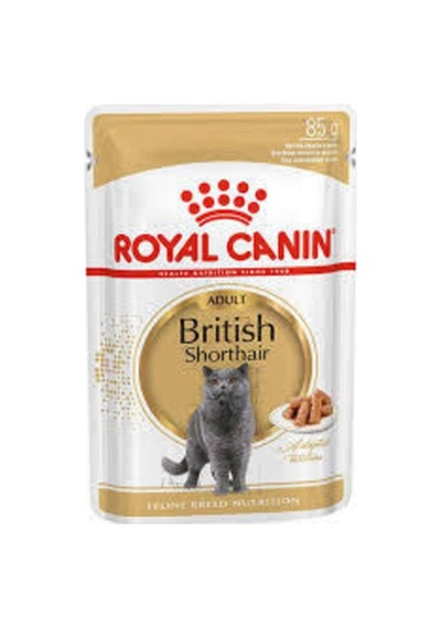 Tr British Shorthair Adult Pouch Yetişkin Kedi Yaş Maması 2x85 G