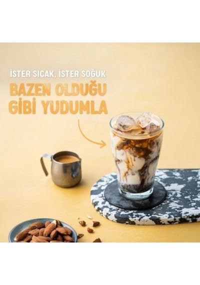 1 L Vanilya Aromalı Laktozsuz Badem Sütü