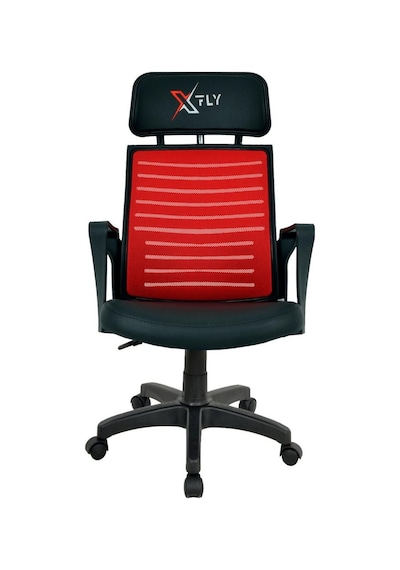 Xfly Plastik Ayaklı Oyuncu Koltuğu-Kırmızı File-2390C0545