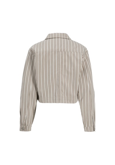Jack & Jones Kadin Uzun Kollu Gömlek - Maddy - 12267802 Vintage Khaki
