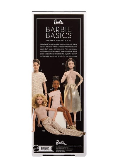 Barbie Basics İkonik Model 07 Koleksiyon Bebeği Jjx26
