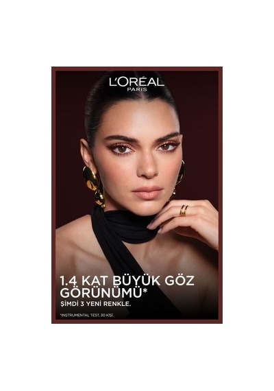 L'oréal Paris Panorama Chromatic Maskara Bordo Hacim Verici Büyük Boy Ayrık Kirpikler 00