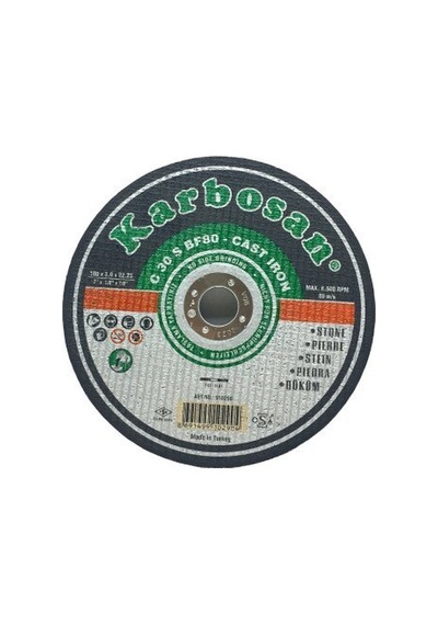 Karbosan 910290 Sc Mermer Kesci Disk 180mmx3.0x22