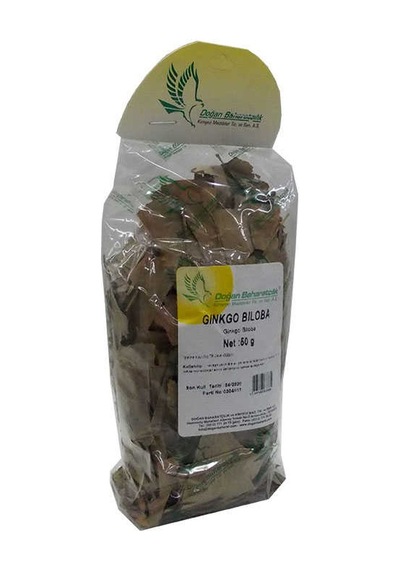 Doğal Ginkgo Biloba Yaprağı 50 Gr Paket
