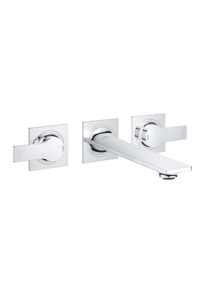 Grohe 20193002  Allure 3 Delikli Lavabo Bataryası 1/2m - Boyut Gümüş