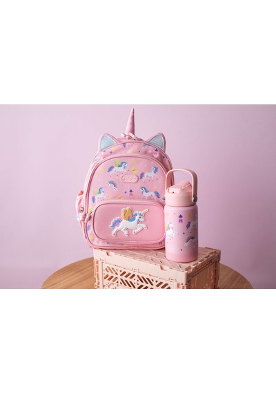 Packnjoy - Çocuk Sırt Çantası Small 2-4 Yaş - Golden Horn Pembe