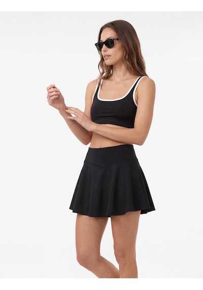 Koton U Yaka Kolsuz Slim Fit Biyeli Sporcu Sütyeni Siyah 6sak30175nk
