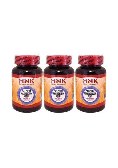 Mnk Calcium Magnesium Zinc Vitamin D 3X120 Tablet