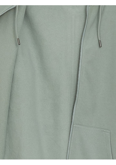 Lcwaıkıkı Classic Yeşil Kapüşonlu Uzun Kollu Erkek Fermuarlı Sweatshirt