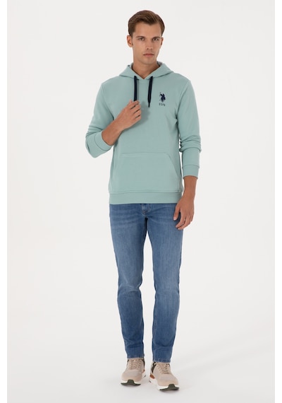U.s. Polo Assn. Erkek Mint Sweatshirt 50307703-vr090 Mint