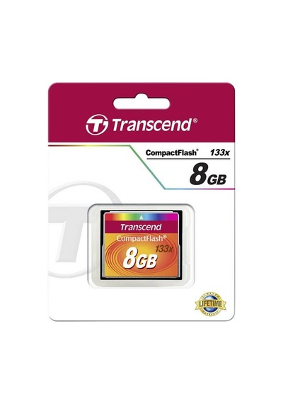 Transcend Standart 133x CompactFlash 8 GB CF Hafıza Kartı