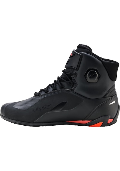 Alpinestars Faster-4 Drystar Su Geçirmez Motosiklet Ayakkabı Kırmızı - Siyah