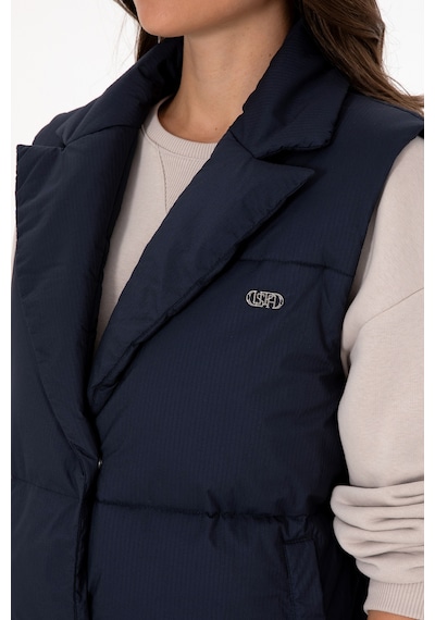 U.s. Polo Assn. Kadın Lacivert Yelek Dokuma 50308605-vr033 Lacivert