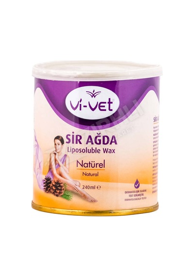 4 Adet Vi-vet Natürel Sir Ağda 240 Ml