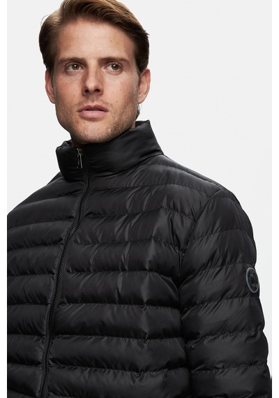 Ucla Northwın Siyah Fermuarlı Ve Cepli Polyester Standard Fit Erkek Mont - Siyah