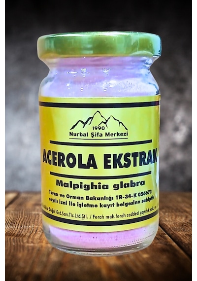 Nurbal Şifa Acerola Ekstrakt 50 G