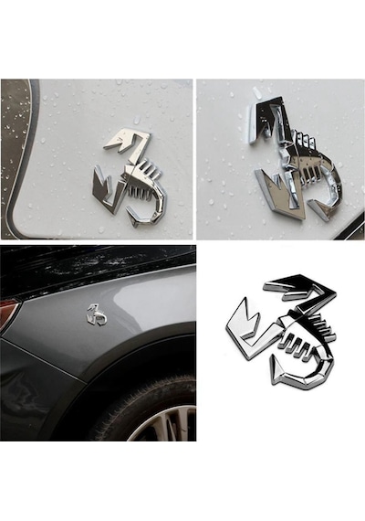Abarth Amblem Akrep Logosu Abarth Logo Çamurluk Logo