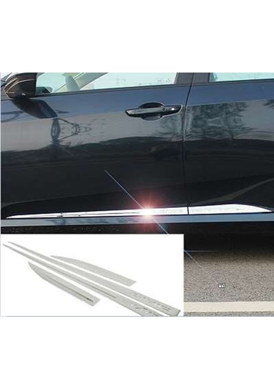 Honda Civic 2016 Sonrası Yan Kapı Çıtası Krom