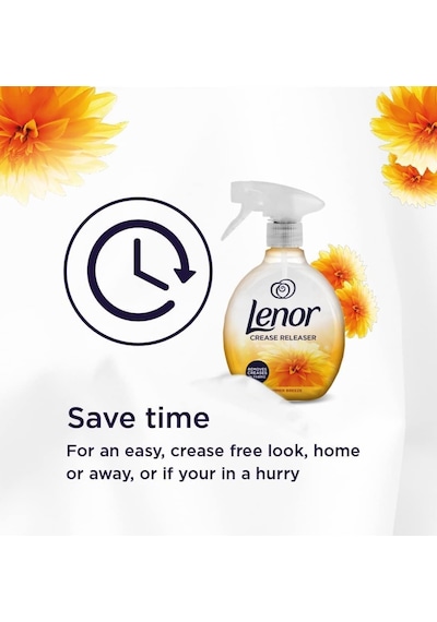 Crease Lenor Kırışıklık Çözücü Sprey Kumaştaki Kırışıklıkları Hafifletmeye Yardımcı Olur, Yaz Esintisi Diğer