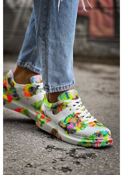 Ch254 Cbt Pittura Erkek Ayakkabı 550 Colorfull Çok Renkli