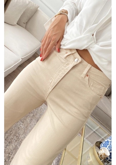 Lavajeans Kadın Bej Nude Lavajeans Jean P&b Nude Ten Rengi