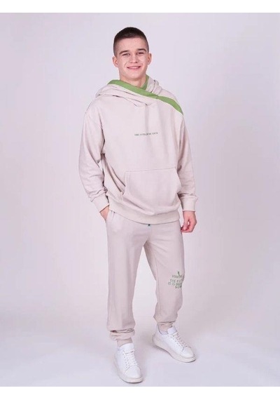 Marions Çocuk 2 İplik Kumaş Pamuklu Sırtı Yazı Detaylı Kapüşonlu Tasarım Sweatshirt-13541 Bej Marions Çocuk 2 İplik Kumaş Pamuklu Sırtı Yazı Detaylı Kapüşonlu Tasarım Sweatshirt-13541 Bej