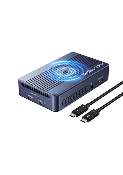 Acasis Tbu405pro Max 6 İn 1 - 2 Adet 8tb M.2 Ssd Takılabilen, 2x 40gbps Thunderbolt 4, Hdmı, Usb 3.2, Pd 100w, Raıd Özellikli, Fanlı Disk Kutusu Ac-tbu405pro-max Acasis Tbu405pro Max 6 İn 1 - 2 Adet 8tb M.2 Ssd Takılabilen, 2x 40gbps Thunderbolt 4, Hdmı, Usb 3.2, Pd 100w, Raıd Özellikli, Fanlı Disk Kutusu Ac-tbu405pro-max