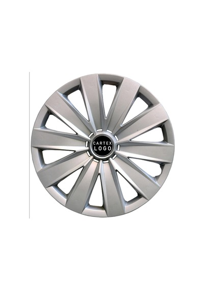 Citroen C3 16'' Inç Gri 4lü Set Jant Kapağı Çelik Jant Görünümlü