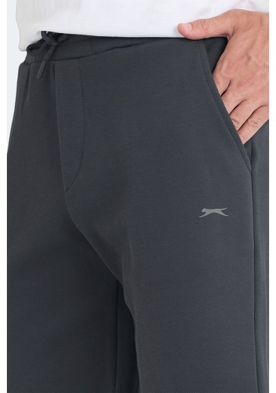 Slazenger Velvela 2 Li Set Erkek Şort Siyah - Koyu Gri