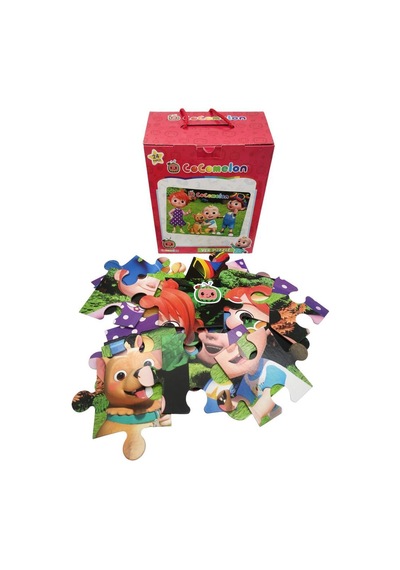 Laço Kids Cocomelon Büyük Yer Puzzle 24 Parça Çocuklar Için Eğitici Yapboz