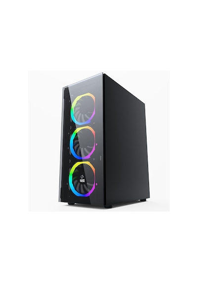 Gametech Ares Rainbow 4x120 MM Fanlı Oyuncu Bilgisayar Kasası Gametech Ares Rainbow 4x120 MM Fanlı Oyuncu Bilgisayar Kasası