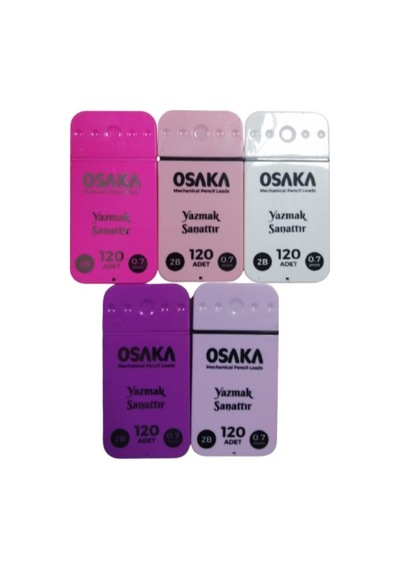 2B 120Ad. 0.7 MM Versatil Kalem Ucu 5 Paket N11.15