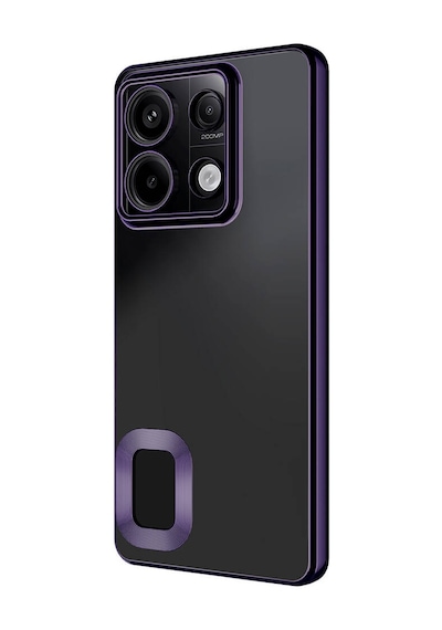 Xiaomi Redmi Note 13 Pro 5g Kılıf Kamera Lens Korumalı Logo Gösteren İnce Hafif Pazarplus Lacivert